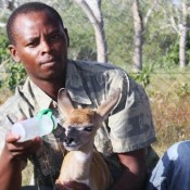 Amos Kibara (former research technician, Ijara)