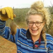 Megan Dudenhoeffer (former research technician, Mpala). 