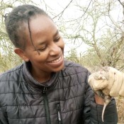 Violet Gatonye (former UHURU project manager, Mpala)